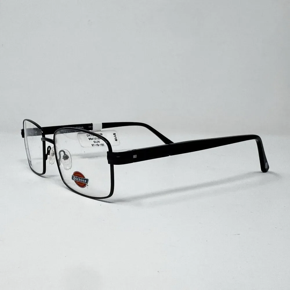 Dickies DK103 Gun Gunmetal 180° Flex Eyeglass Frames 57-18-150